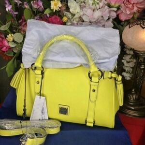 Dooney & Bourke Bright Yellow Satchel
